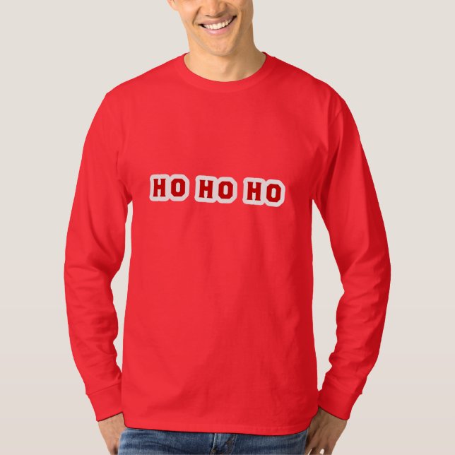 T-SHIRT HO HO HO (Devant)