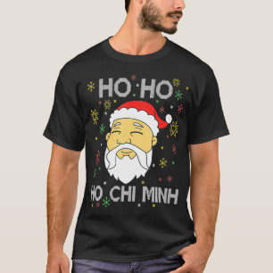 T-shirt Ho Ho Ho Chi Minh Asiatique Vietnamien Père Noël