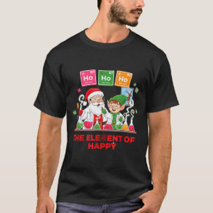 T-shirt Ho Ho Ho Holmium Chimie Élément 67 Mème De Péri