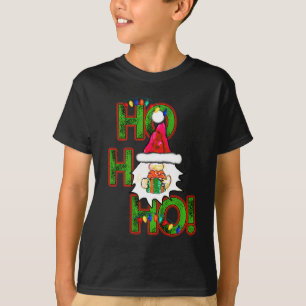 T-shirt Ho ! Ho ! Ho ! Joyeux Noël Père Noël Gnome
