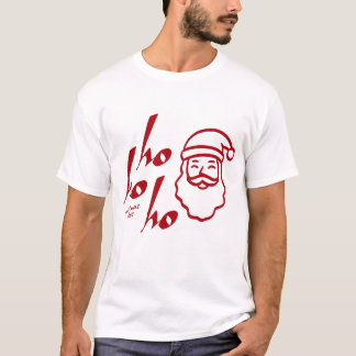 T-shirt Ho Ho Ho Modern Minimalist