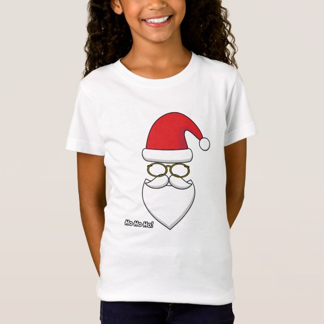 T-Shirt Ho Ho Ho Santa Claus (Devant)