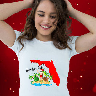 T-shirt ho-ho-hot ! Florida Funny Noël hiver