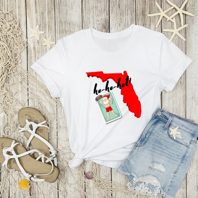 T-shirt ho-ho-hot ! Joyeux Noël Floride Style vacances (Créateur téléchargé)