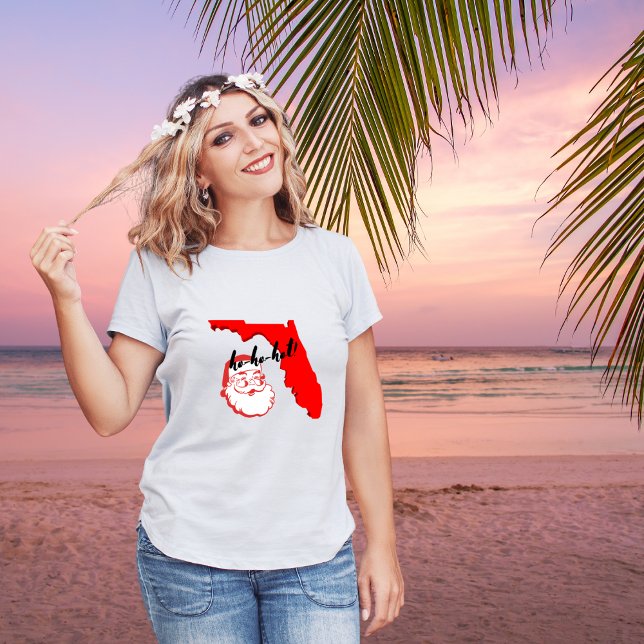 T-shirt ho-ho-hot ! Joyeux Noël Floride Style vacances (Créateur téléchargé)
