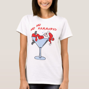 T-shirt Ho Ho martelé