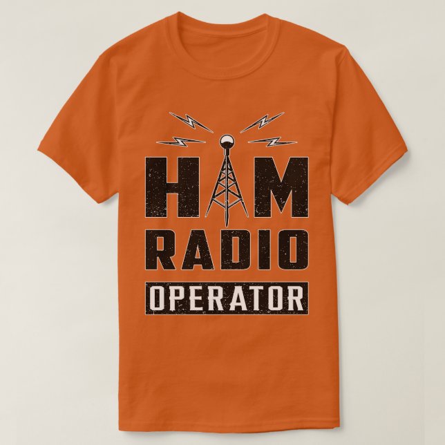 T-shirt Hob radio jambon (2) (Design devant)