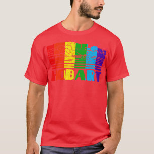 T-shirt Hobart Pride Hobart LGBT Gift LGBTQ Supporter Tee