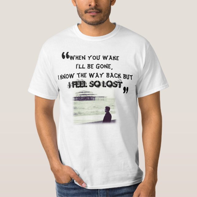 T-shirt Hobbie Stuart - quand vous vous réveillez (Devant)