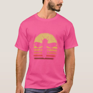 T-shirt Hobby Beekeeper Retro Sunset Design