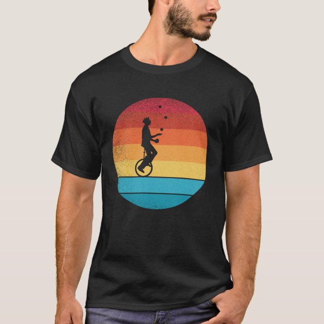 T-shirt Hobby de cirque vintage rétro 1 (Devant)