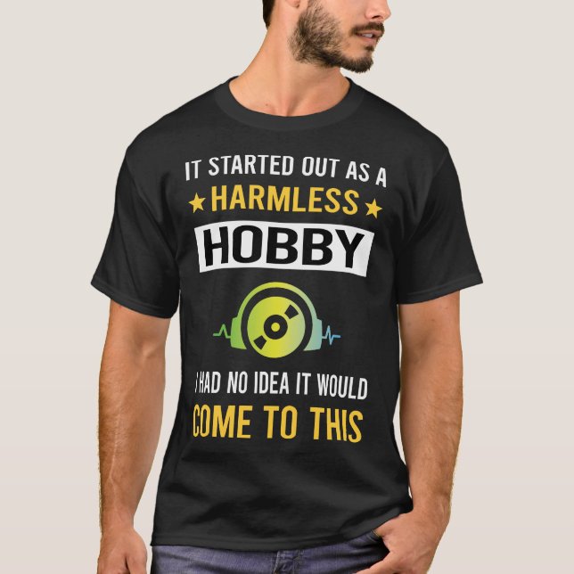 T-shirt Hobby EDM sans danger (Devant)