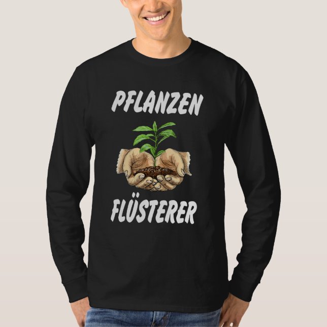 T-shirt Hobby Gardener Plante Whisper Garding (Devant)