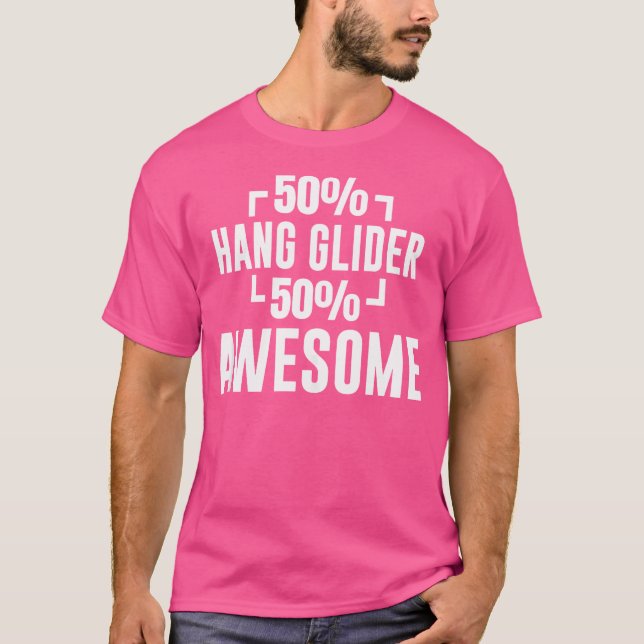 T-shirt Hobby Hang Glider Amusant Hang Glider (Devant)