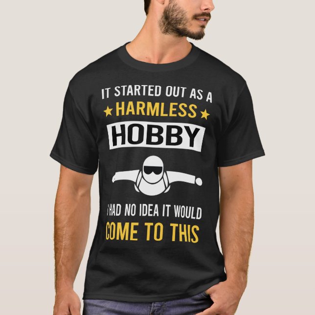 T-shirt Hobby Harmless Cliff Diving (Devant)