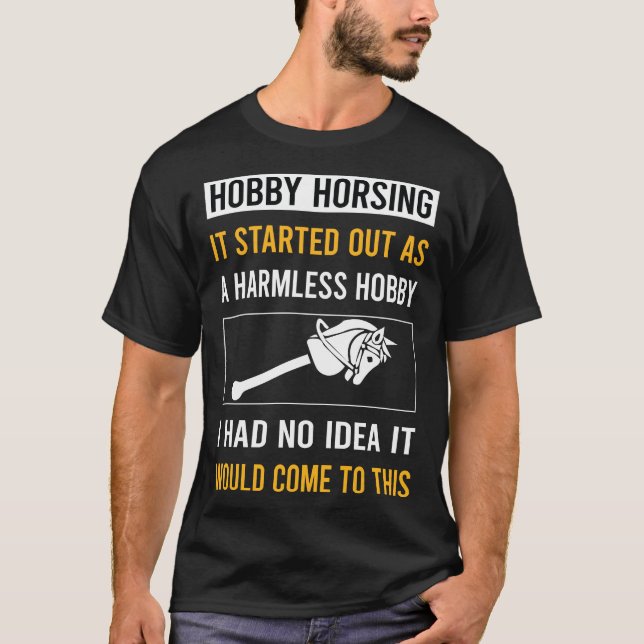T-shirt Hobby Horsing Horse Hobbyhorsing Hobbyhorse Hobbyh (Devant)