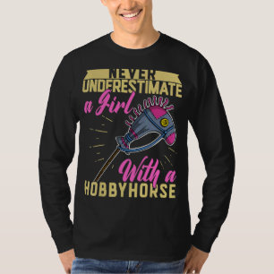 T-shirt Hobby Horsing Horse Sport équestre Equestre Filles