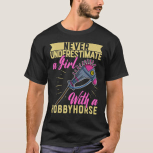 T-shirt Hobby Horsing Horse Sport équestre Equestre Filles