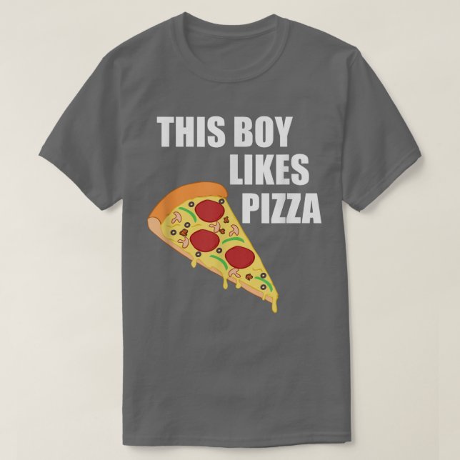 T-shirt Hobby Pizza Chef Boy Likes Pizza Funny Saying T-Sh (Design devant)