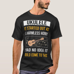 T-shirt Hobby sans danger Ukulele