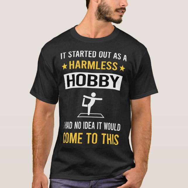 T-shirt Hobby Yoga sans danger (Devant)