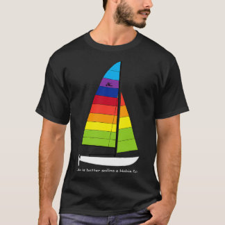 T-shirt Hobie 16 Catamaran Vie de voilier est meilleure vo