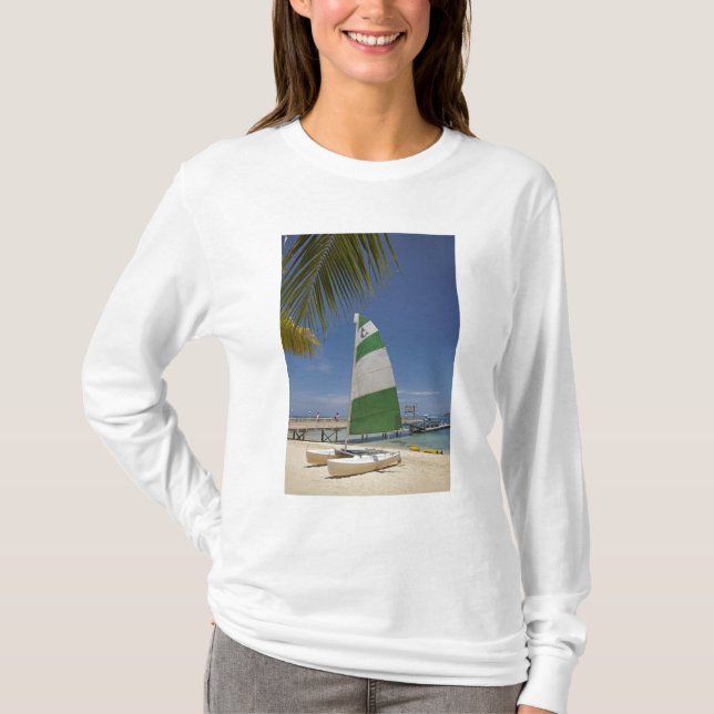 T-shirt Hobie Cat, Plantation Island Resort (Devant)