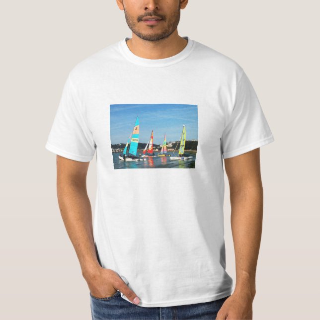 T-shirt Hobies mise à la voile (Devant)