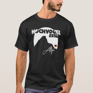 T-shirt Hochvogel Mountain Allgäu Alpes Bavaria Tirol Hiki