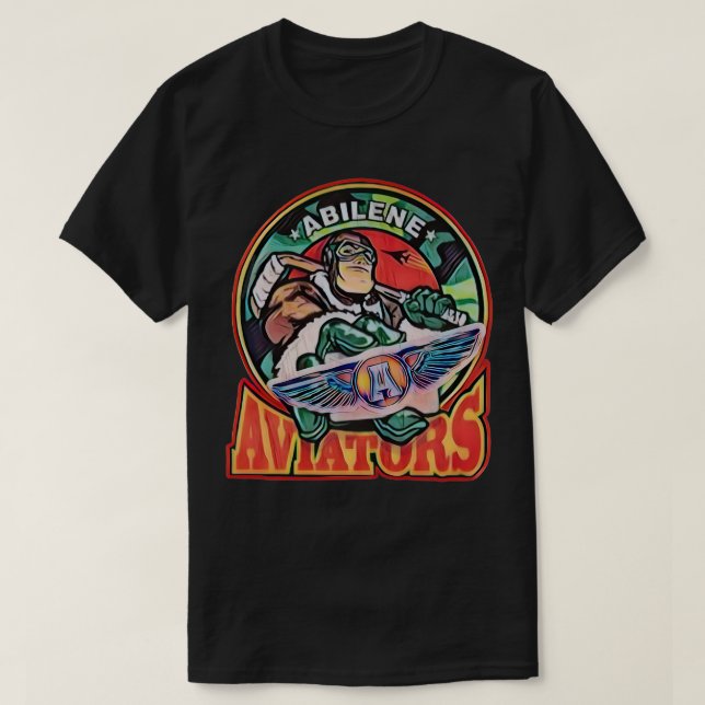 T-shirt Hockey Abilene Aviators (Design devant)
