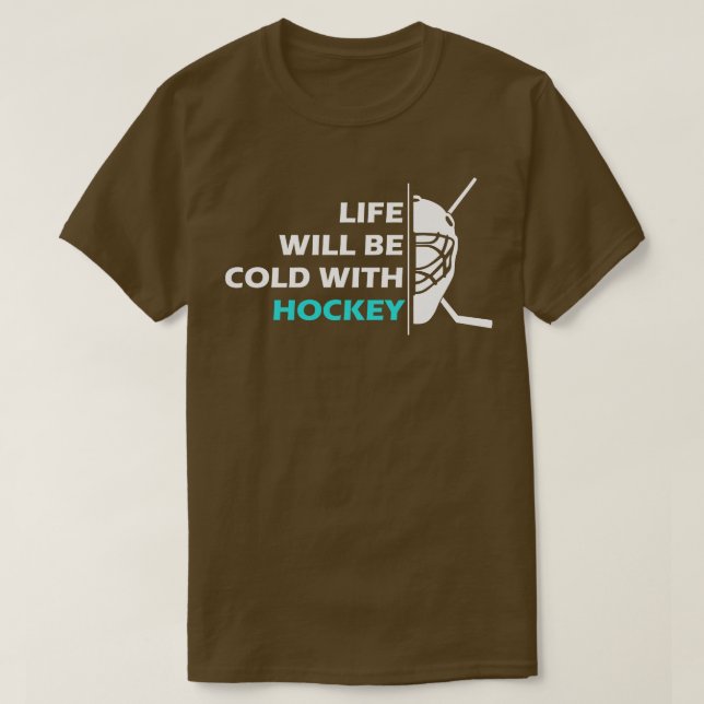 T-shirt Hockey art  (Design devant)