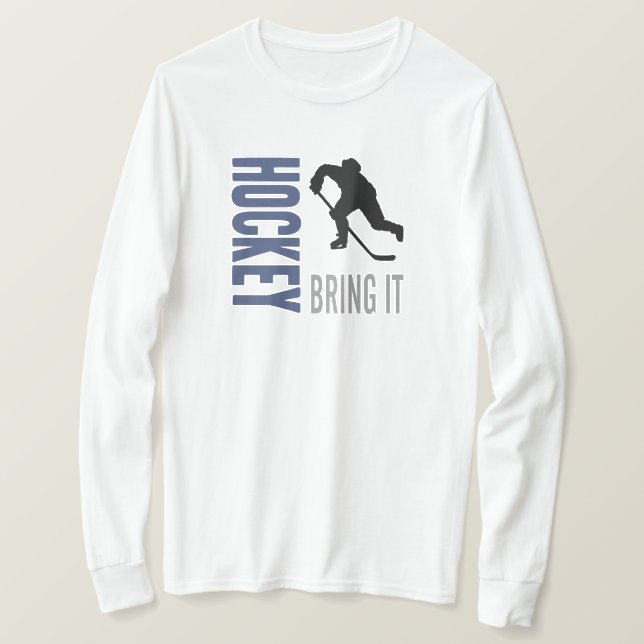 T-shirt Hockey Bring It LS Tee (Design devant)