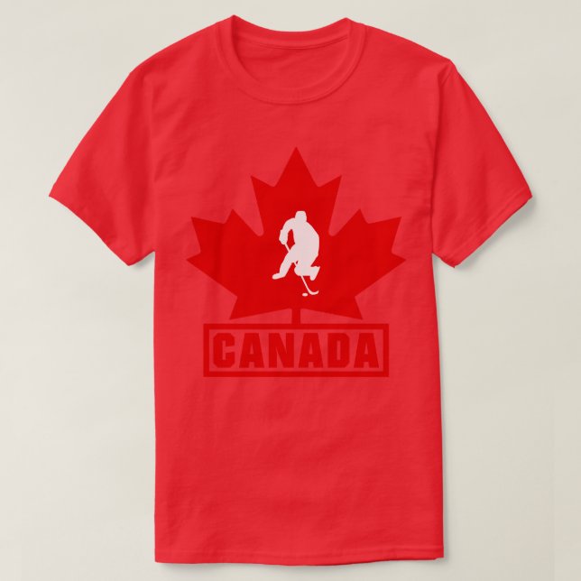 T-shirt Hockey Canada 2 (Design devant)