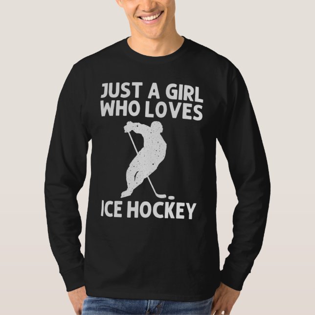 T-shirt Hockey cool Sur Glace Pour Filles Jeu De Goalie De (Devant)