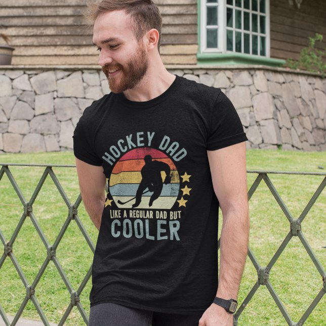 T-shirt Hockey Dad Like a Regular Dad But Cooler (Créateur téléchargé)