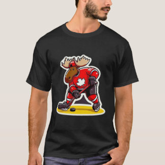 T-SHIRT HOCKEY DE GLACE CANADA 5
