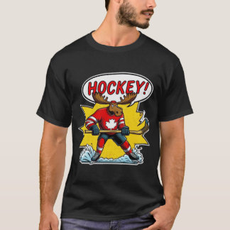 T-SHIRT HOCKEY DE GLACE CANADA 6