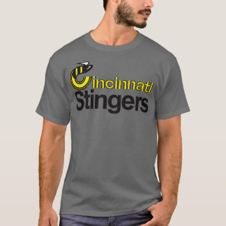 T-shirt Hockey défunt Cincinnati Stingers 1977