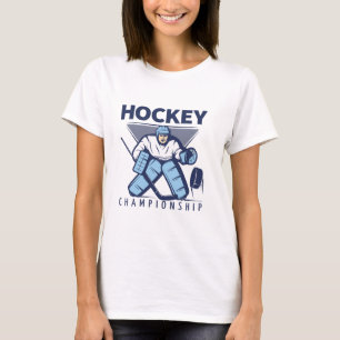 T-shirt Hockey drôle