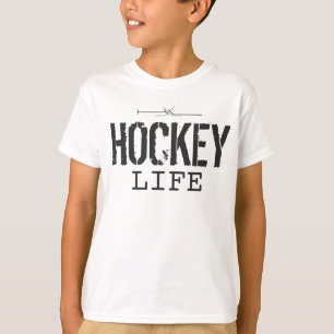 T-shirt hockey et vie remontés