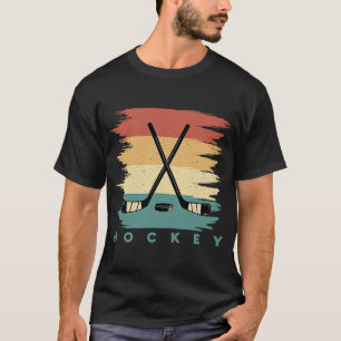 T-shirt Hockey Frisbee Retro Vintage 70's 80's 2