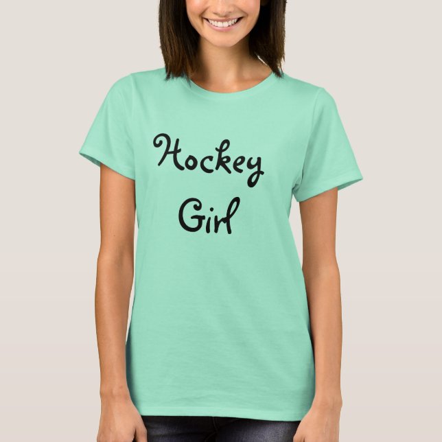 T-shirt Hockey Girl2 (Devant)