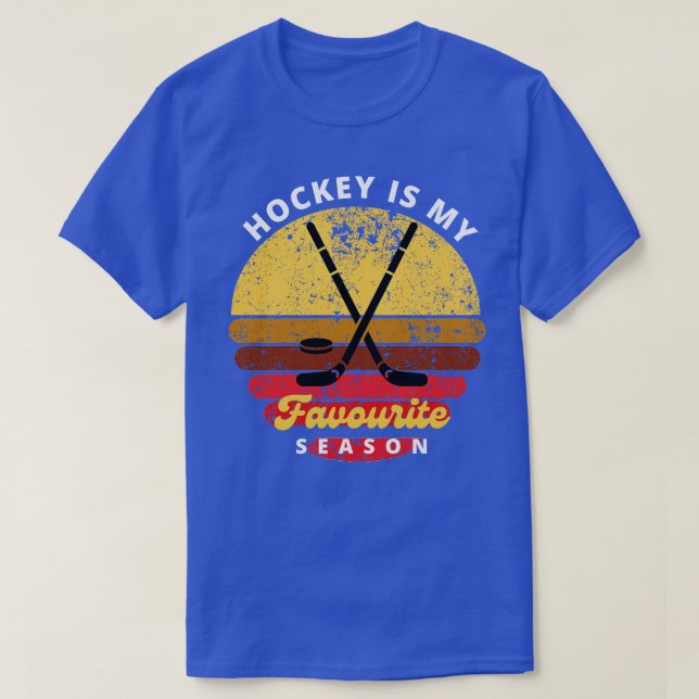 T-shirt Hockey je voudrais (Design devant)