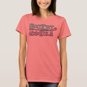 T-shirt Hockey - Les filles gouvernent