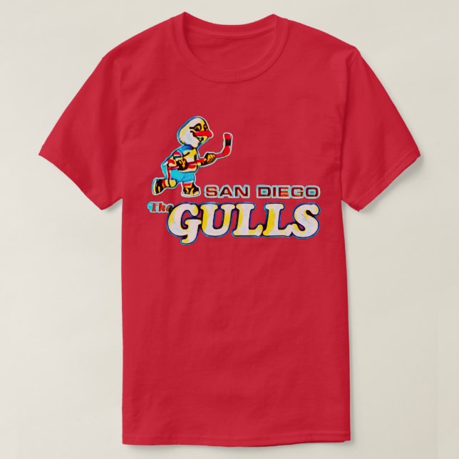 T-shirt Hockey San Diego Gulls (Design devant)