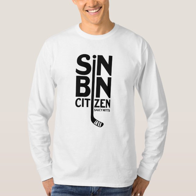 T-shirt Hockey Sin Bin (Devant)