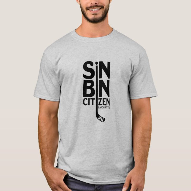 T-shirt Hockey Sin Bin (Devant)
