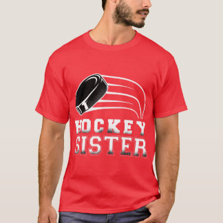 T-shirt Hockey Sister Ice Hockey Player For Girls