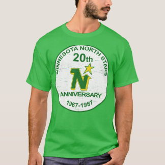 T-shirt Hockey sur étoiles du nord du Minnesota 1987