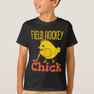 T-shirt Hockey sur gazon Chick - Femme Mignonne Joueuse de